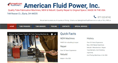 Desktop Screenshot of amerfluidpower.com